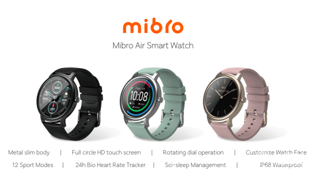 小米生态新物种Mibro Air智能手表深度评测 主打运动，25天超长续航能否成为可穿戴新宠？